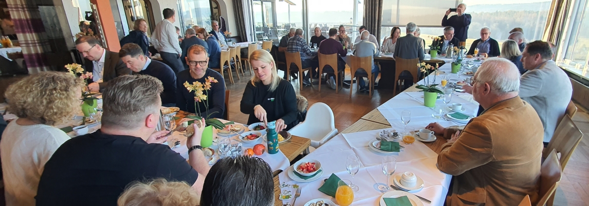OB Holzwarth zu Gast beim VdS Unternehmerfrühstück.